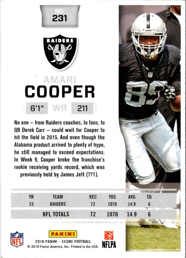 2017 Panini Amari Cooper