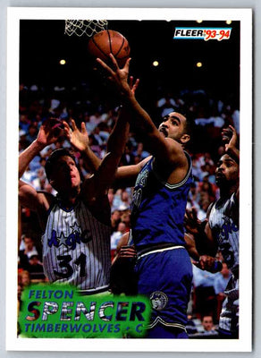 1993 Fleer Felton Spencer #126