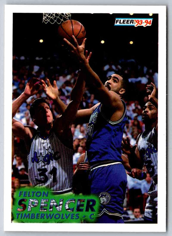 1993 Fleer Felton Spencer #126
