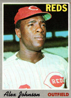 1970 Topps Alex Johnson #115 EX-MT+