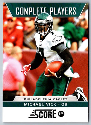 2012 Score Complete Players Glossy Michael Vick #11