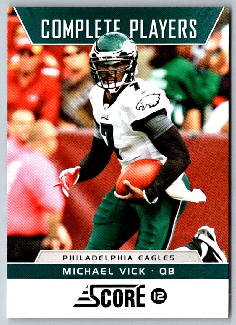 2012 Score Complete Players Glossy Michael Vick