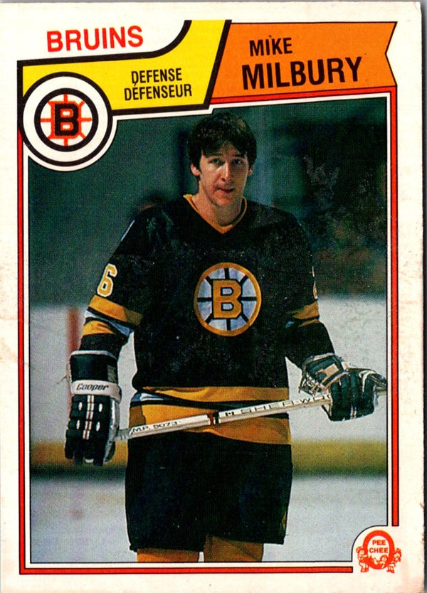 1983 O-Pee-Chee Mike Milbury #55