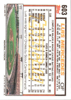 1992 Topps Luis Mercedes #603