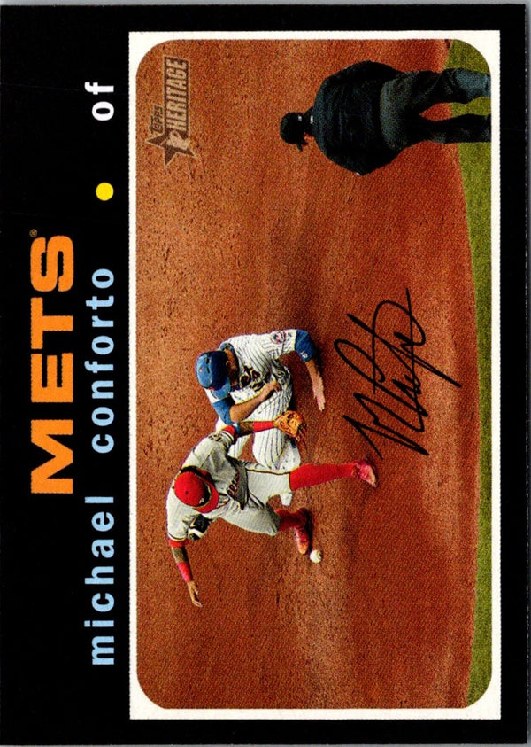 2020 Topps Heritage Michael Conforto #310