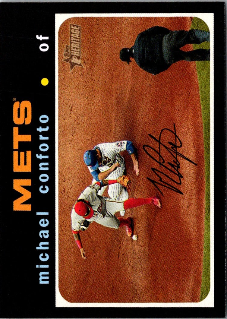 2020 Topps Heritage Michael Conforto