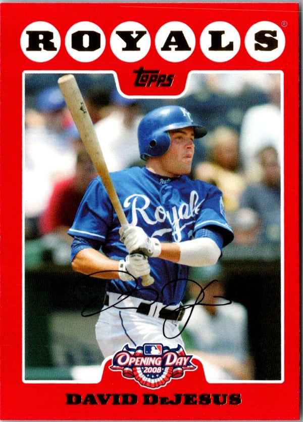 2008 Topps Opening Day David DeJesus #92