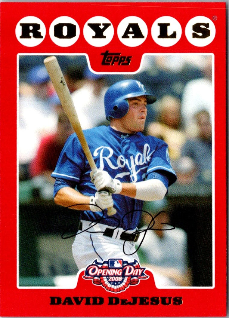 2008 Topps Opening Day David DeJesus