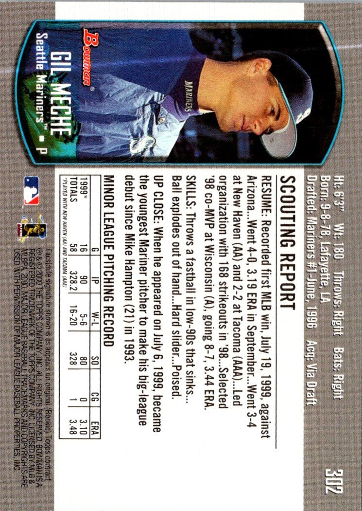 2000 Bowman Gil Meche