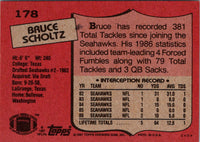 1987 Topps Bruce Scholtz #178 Rookie NM+