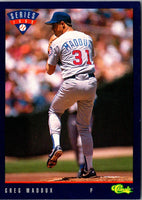1993 Classic Game Greg Maddux #T56