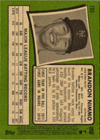 2020 Topps Heritage Brandon Nimmo #193