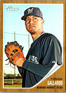 2011 Topps Heritage Yovani Gallardo