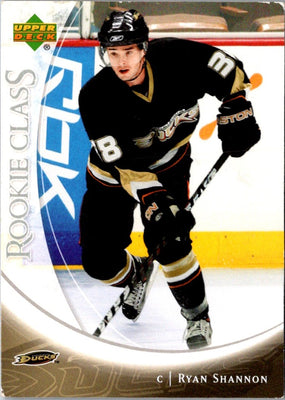 2006 Upper Deck Rookie Class Box Set Ryan Shannon #41