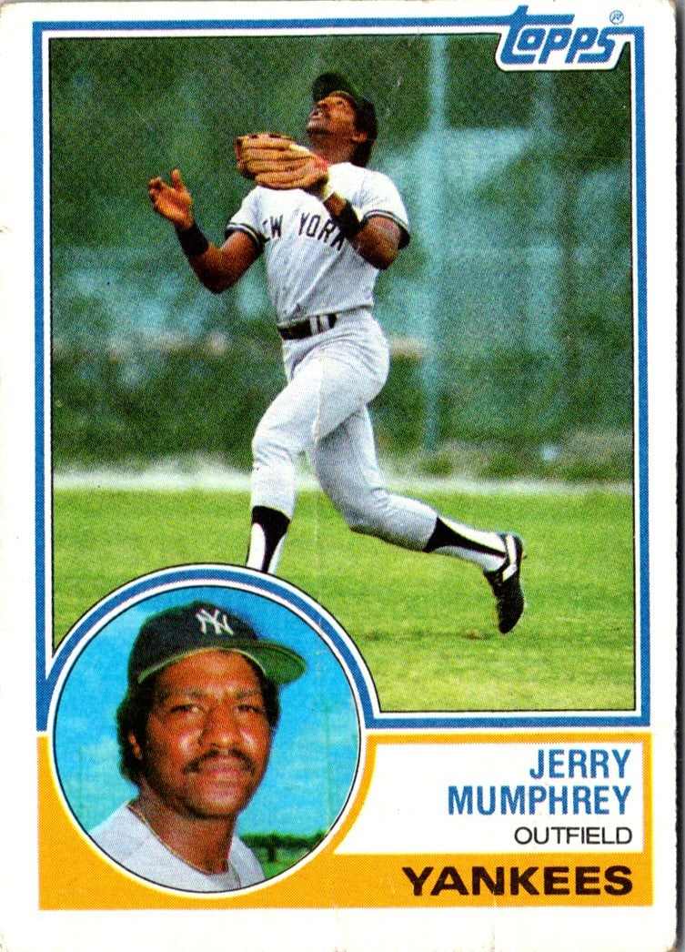 1983 Topps Jerry Mumphrey