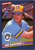 1986 Leaf Jim Gantner #43