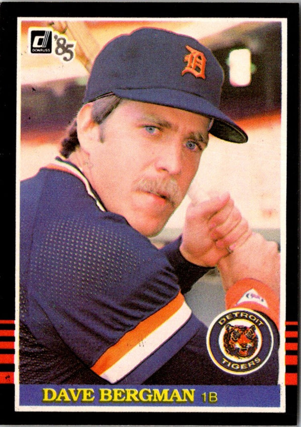 1985 Donruss Dave Bergman #537