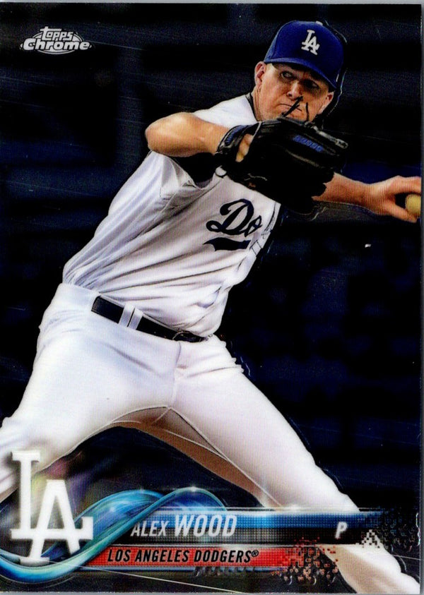 2018 Topps Chrome Alex Wood #39