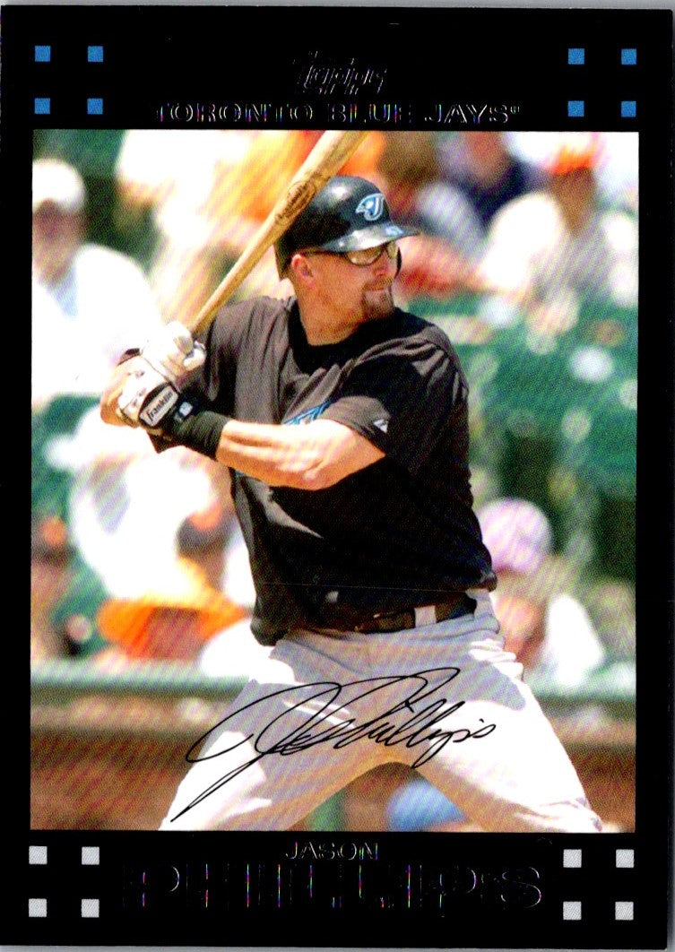 2007 Topps Updates & Highlights Jason Phillips