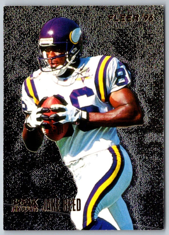 1996 Fleer Breakthroughs Jake Reed #14