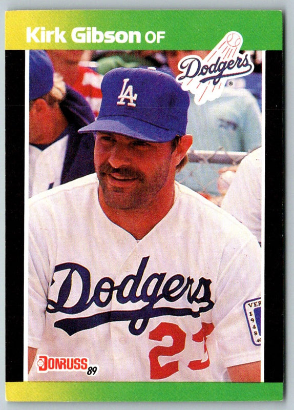 1989 Donruss Baseball's Best Kirk Gibson #10