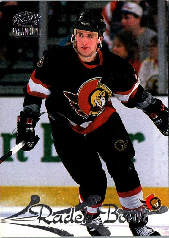 1997 Pacific Paramount Radek Bonk #123