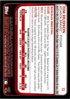 2009 Upper Deck Tim Hudson #12