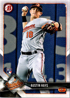2018 Bowman Austin Hays #46 Rookie