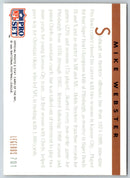 1991 Pro Set Mike Webster