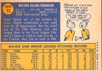 1970 Topps Wayne Granger #73 EX-MT+