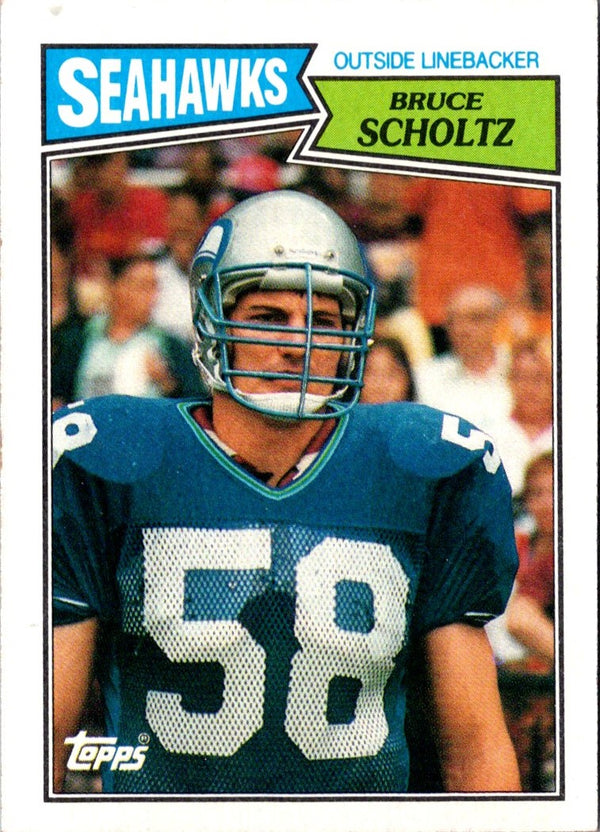 1987 Topps Bruce Scholtz #178 Rookie NM+