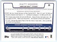 2012 Bowman Matt Moore #20
