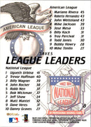 2000 SkyBox Dominion Ugueth Urbina/Mariano Rivera