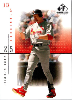 2001 SP Mark McGwire #36