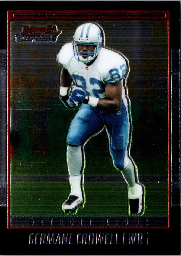 2001 Bowman Germane Crowell #83