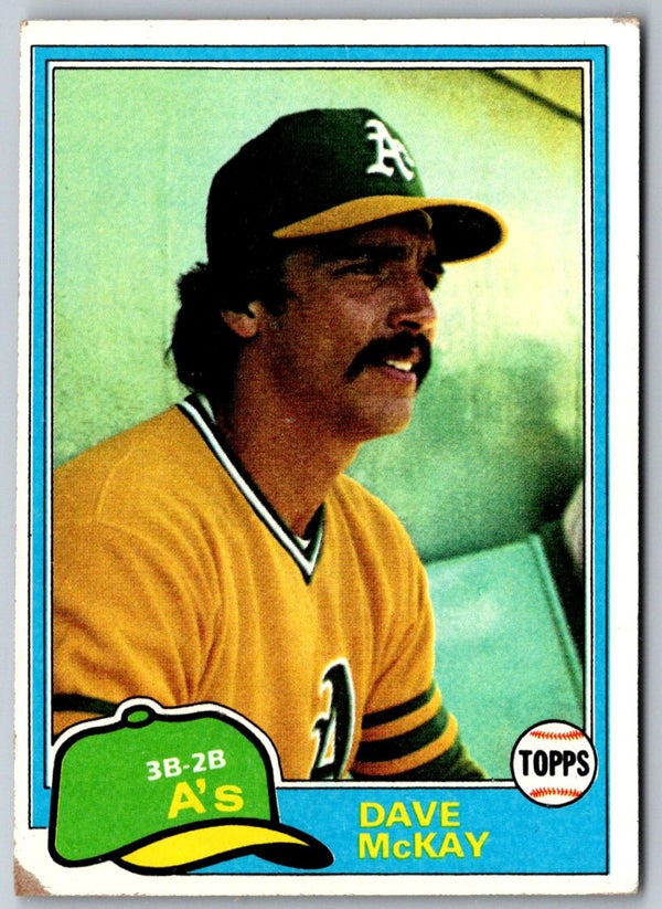 1981 Topps Dave McKay #461