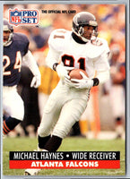 1991 Pro Set Michael Haynes #95