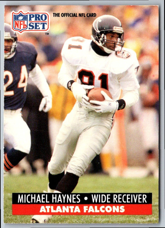 1991 Pro Set Michael Haynes #95