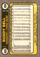 1981 Fleer Buddy Bell #625