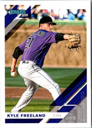 2019 Donruss Holo Orange Kyle Freeland