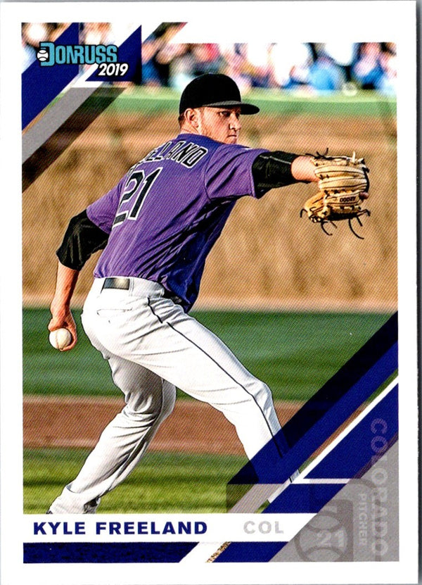 2019 Donruss Holo Orange Kyle Freeland #126