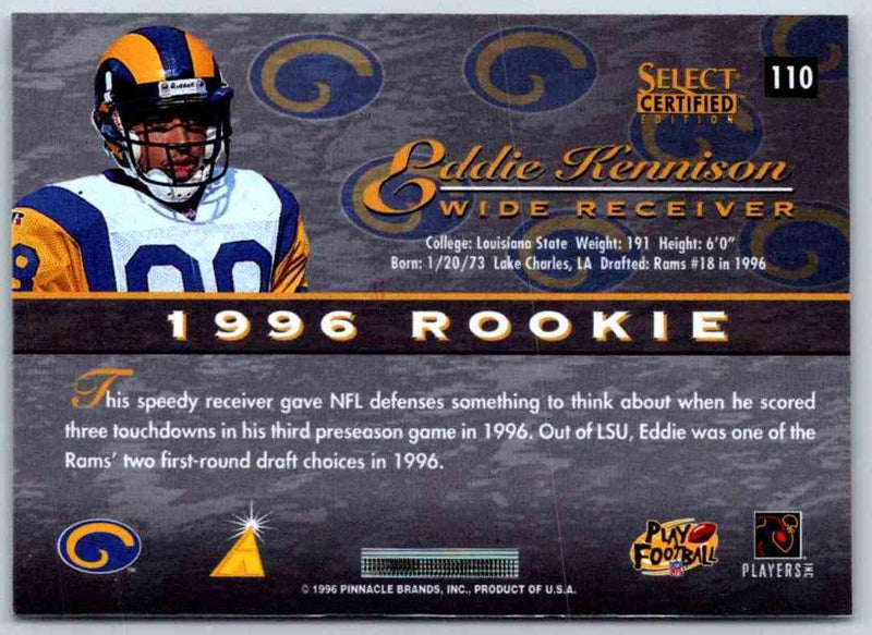 1995 Score Eddie Kennison