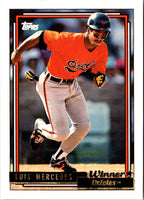 1992 Topps Luis Mercedes #603