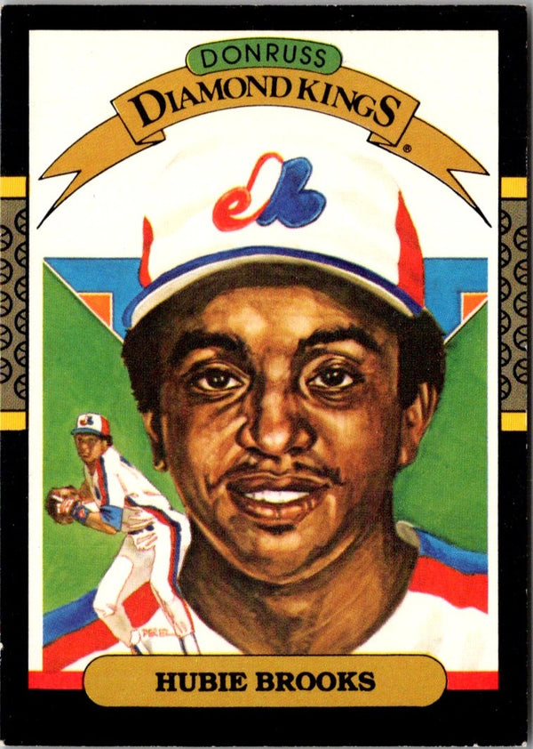 1987 Donruss Super Diamond Kings Hubie Brooks #17