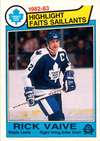 1983 O-Pee-Chee Rick Vaive #324