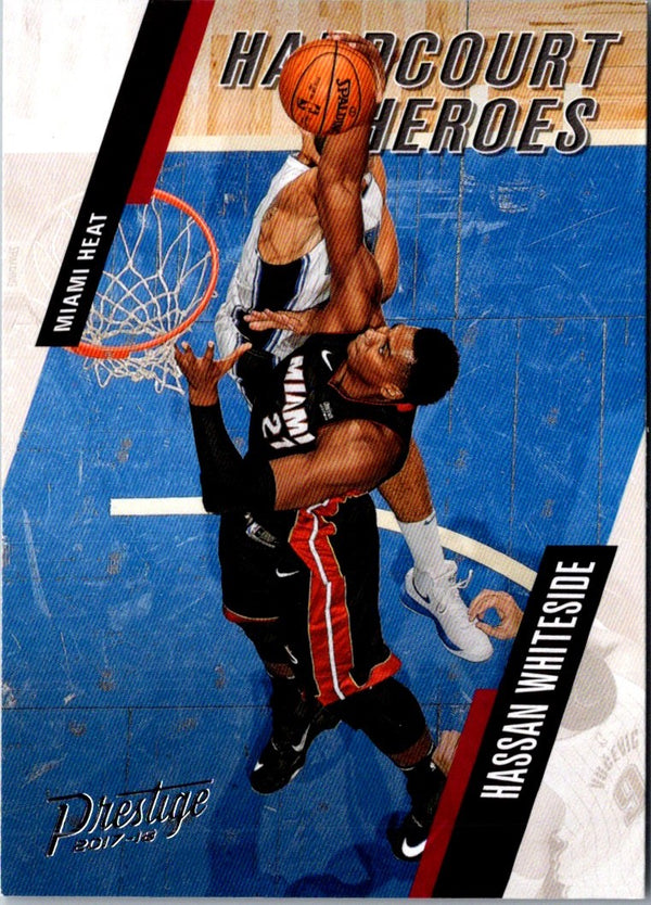 2017 Panini Prestige Hardcourt Heroes Hassan Whiteside #9