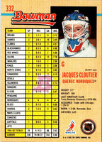 1992 Bowman Jacques Cloutier #332