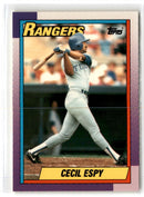 1990 Topps Tiffany Cecil Espy