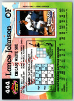 1992 Stadium Club Lance Johnson #444