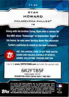 2011 Topps Town Ryan Howard #TT-25